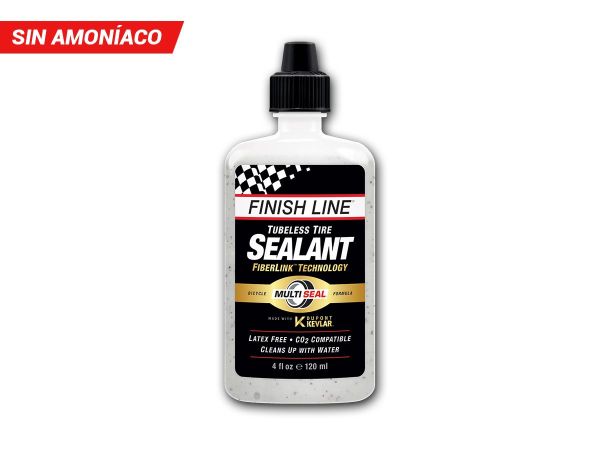 Sellador de Neumáticos Tubeless Finish Line Tire Sealant 4oz-120ml