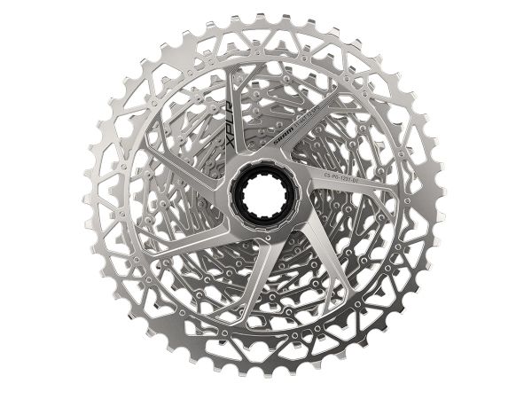 Piñon SRAM 12v Ruta PG-1231 11-44d Splined 11 Nickel Chrome (XPLR)