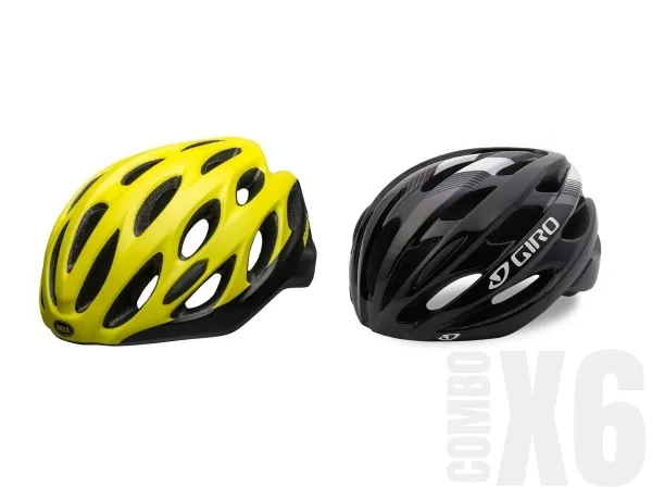 Combo Cascos Bell Giro x6 Unidades
